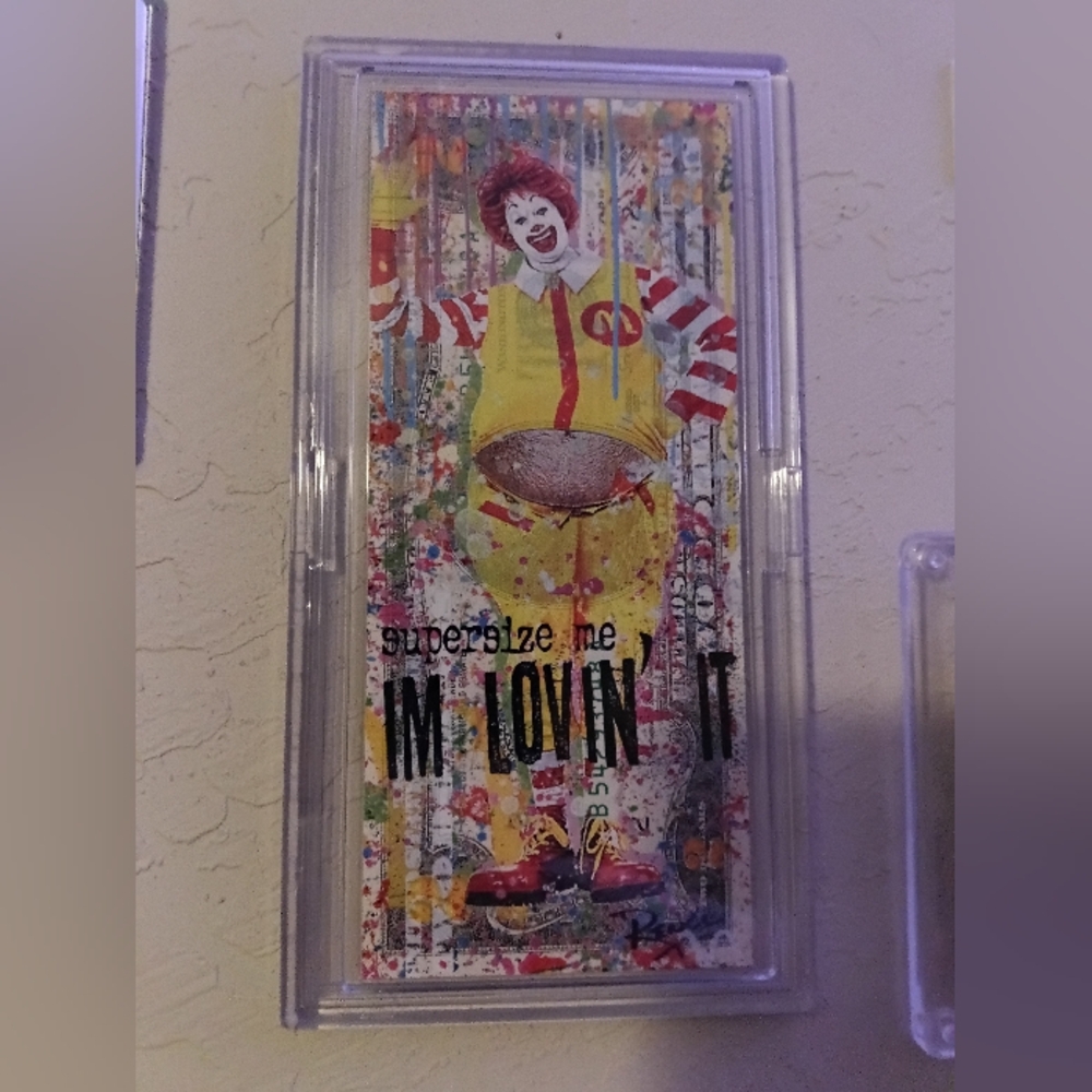 Rency $2 Bill Autographed Collection Ronald McDonald